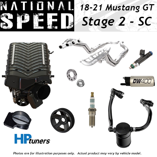 Mustang GT 18-21 - Stage 2 - SC