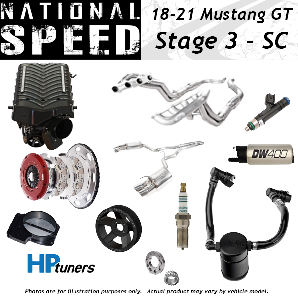 Mustang GT 18-21 - Stage 3 - SC