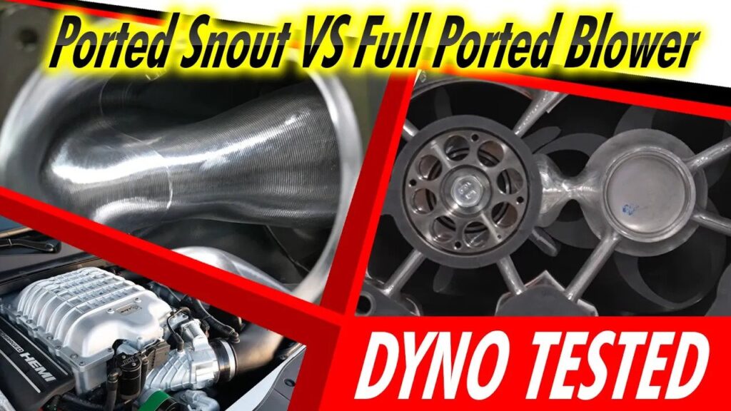 Ported Blower Hellcat Vs Ported Snout