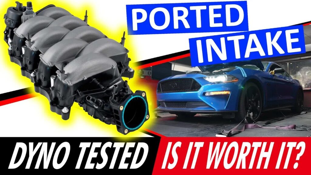 Ported Gen 3 Coyote Mustang Intake Manifold